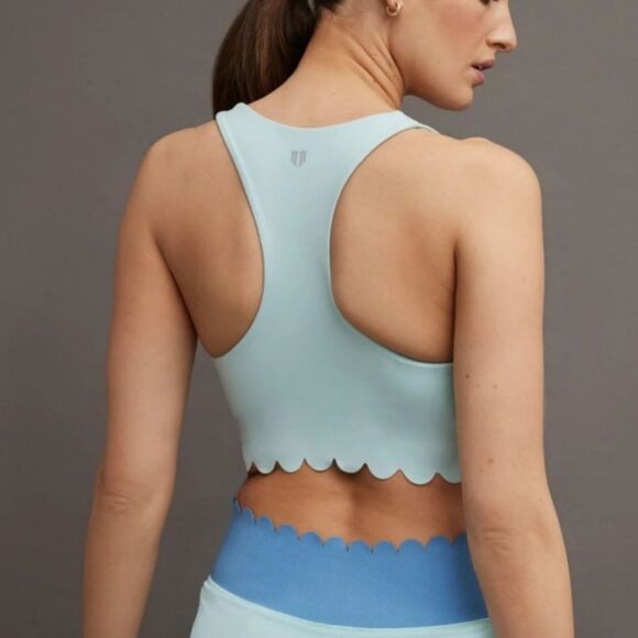 NWT EleVen By Venus Williams Pretty Power Sports Bra & Legging Set Ice Blue - Picture 6 of 16